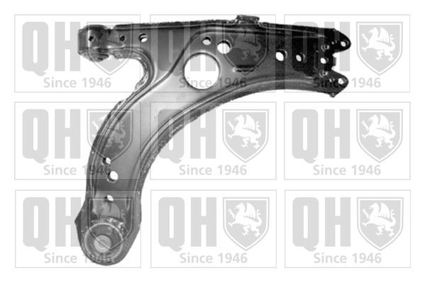 QUINTON HAZELL QSA1672S Suspension arm with rubber mount, without ball joint, Control Arm, Cone Size: 14,9 mm