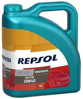 REPSOL PREMIUM, GTI/TDI RP080X54 Engine oil 10W-40, 4l, Part Synthetic Oil