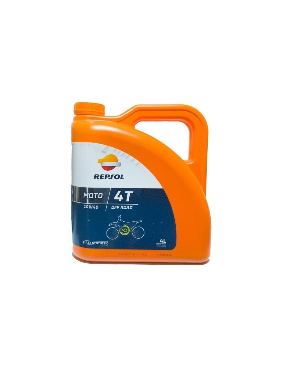 REPSOL MOTO, Off Road 4T RP162N54 Engine oil 10W-40, 4l, Part Synthetic Oil