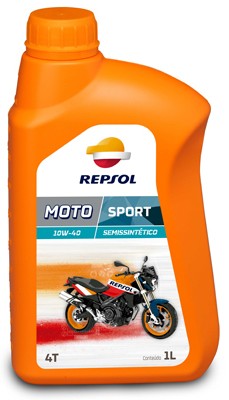 REPSOL MOTO, Sport 4T Engine Oil 10W-40, 1l, Part Synthetic Oil RP180N51 YAMAHA