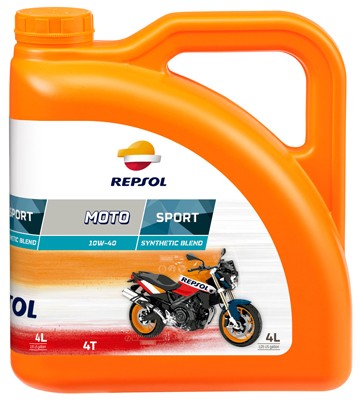 REPSOL MOTO, Sport 4T Engine Oil 10W-40, 4l, Part Synthetic Oil RP180N54 YAMAHA