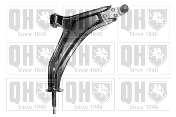 QUINTON HAZELL QSA1890S Suspension arm with rubber mount, Control Arm, Cone Size: 15 mm