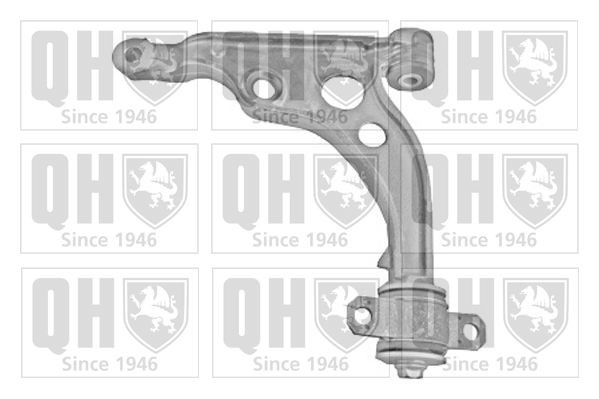 QUINTON HAZELL QSA2115S Suspension arm with rubber mount, without ball joint, Control Arm, Cone Size: 19,3 mm