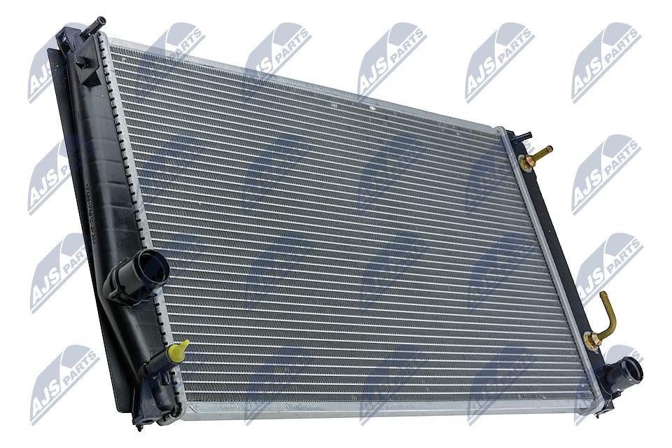 Engine radiator NTY Aluminium, 670 x 403 x 20 mm, Automatic Transmission, 4-Speed Automatic Transmission - CCH-TY-001