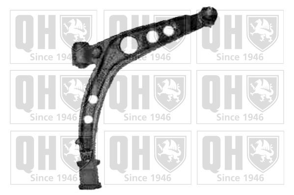 QUINTON HAZELL QSA7002S Suspension arm with rubber mount, with ball joint, Control Arm, Cone Size: 15 mm