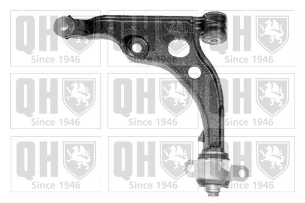 QUINTON HAZELL QSA9248S Suspension arm with rubber mount, without ball joint, Control Arm, Cone Size: 19,2 mm