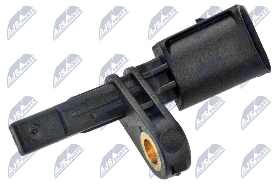 NTY HCA-VW-029 ABS sensor Front Axle Right, Rear Axle Right, without cable, 2-pin connector