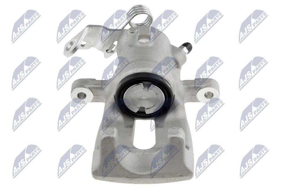 NTY HZT-PL-002 Brake caliper Rear Axle Left, Rear Axle, Left, without holding frame