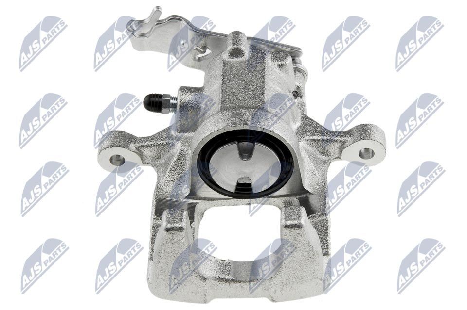 NTY HZT-VW-038 Brake caliper Rear Axle Left, Rear Axle, Rear Axle Right, Right, without holding frame