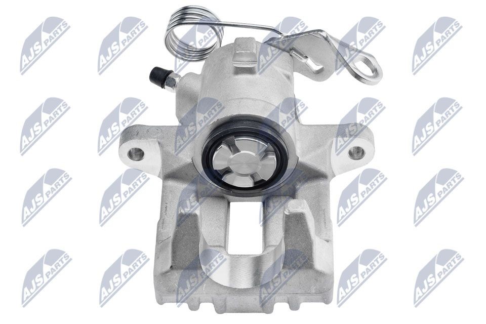 NTY HZT-VW-055 Brake caliper Rear Axle Right, Rear Axle, Right, without holding frame