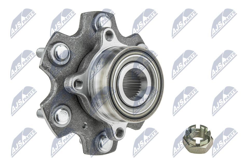 Wheel bearings NTY Front Axle, Front Axle Left, Front Axle Right, with wheel hub - KLP-MS-029