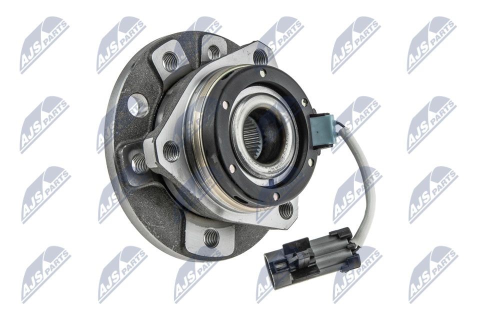NTY Front Axle, Front Axle Left, Front Axle Right, with wheel hub, with wheel studs, with integrated ABS sensor Wheel hub bearing KLP-PL-007 buy