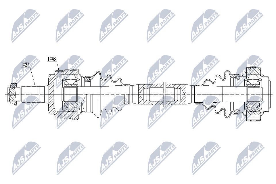 Great value for money - NTY Drive shaft NPW-BM-035