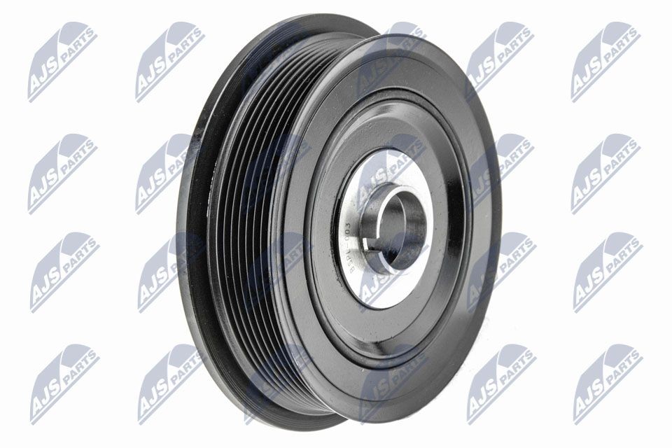 NTY RKP-PL-003 Crankshaft pulley 7PK, Decoupled, with mounting manual