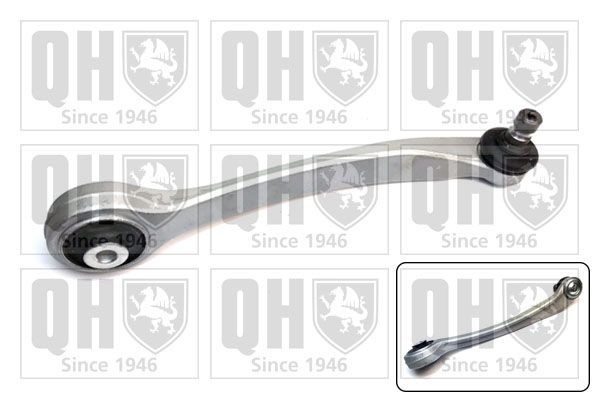 QUINTON HAZELL QSJ1680S Suspension arm with rubber mount, with ball joint, Control Arm, Cone Size: 16 mm