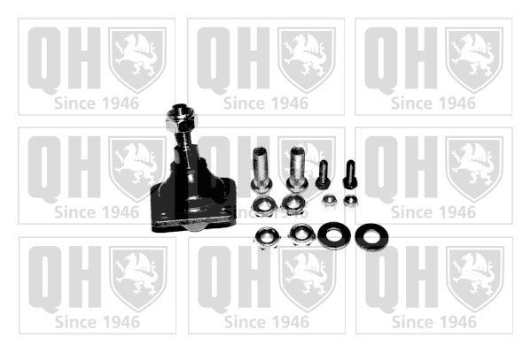 QUINTON HAZELL QSJ792S Ball Joint Upper, with fastening material, Premium Kit+, 16mm