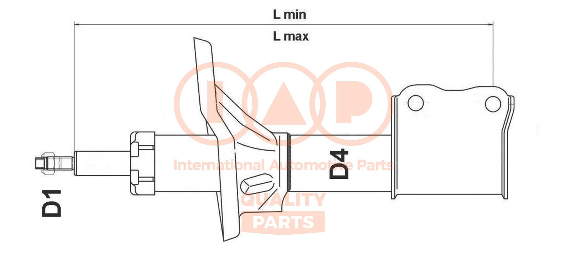 IAP QUALITY PARTS 409-17092K Wheel bearing kit Front, 72 mm