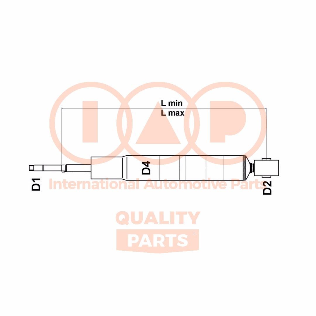 IAP QUALITY PARTS 409-21051 Wheel bearing kit 0K72A33047
