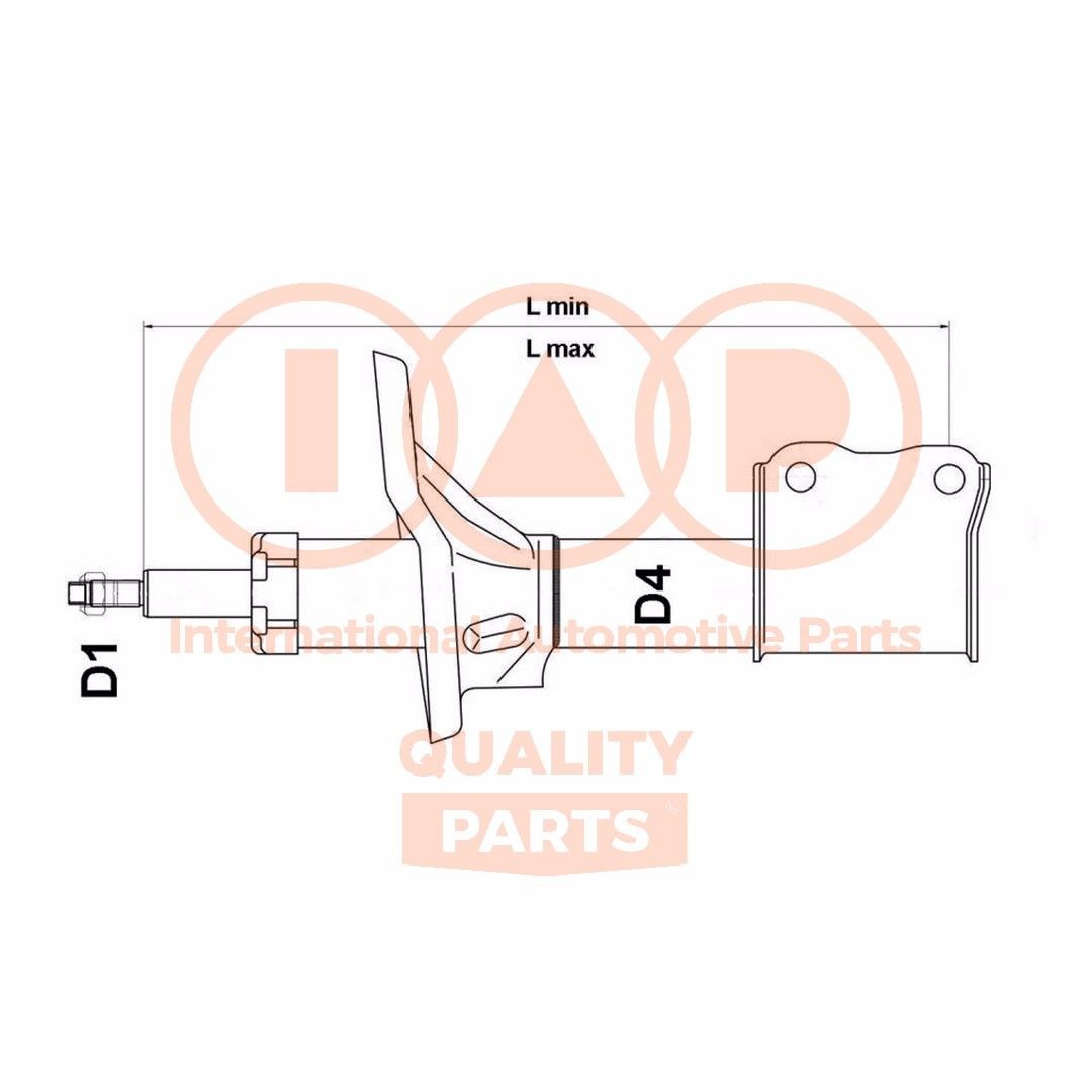 IAP QUALITY PARTS Right Front, Right, Control Arm Control arm 503-10045 buy