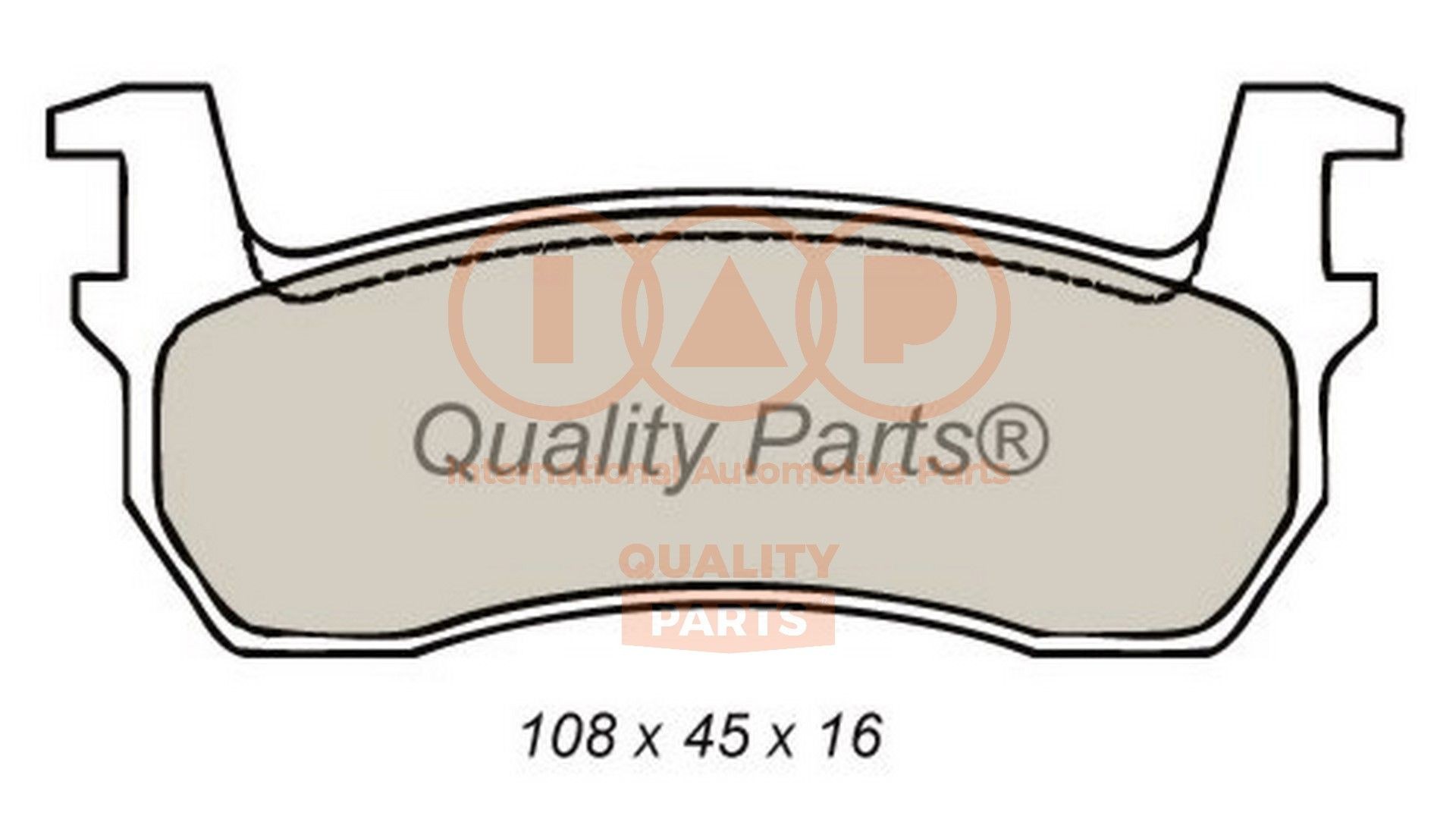 IAP QUALITY PARTS 702-10040 Brake master cylinder 5252622