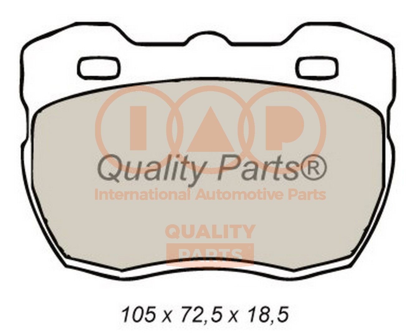 IAP QUALITY PARTS 702-13091 Brake master cylinder 46010-99B85
