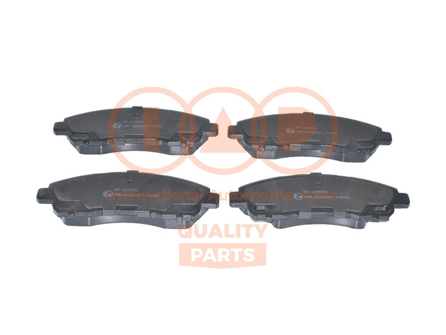 IAP QUALITY PARTS Rear Axle Height 1: 57,9mm, Width 1: 153,5mm, Thickness 1: 17,7mm Brake pads 704-12107 buy