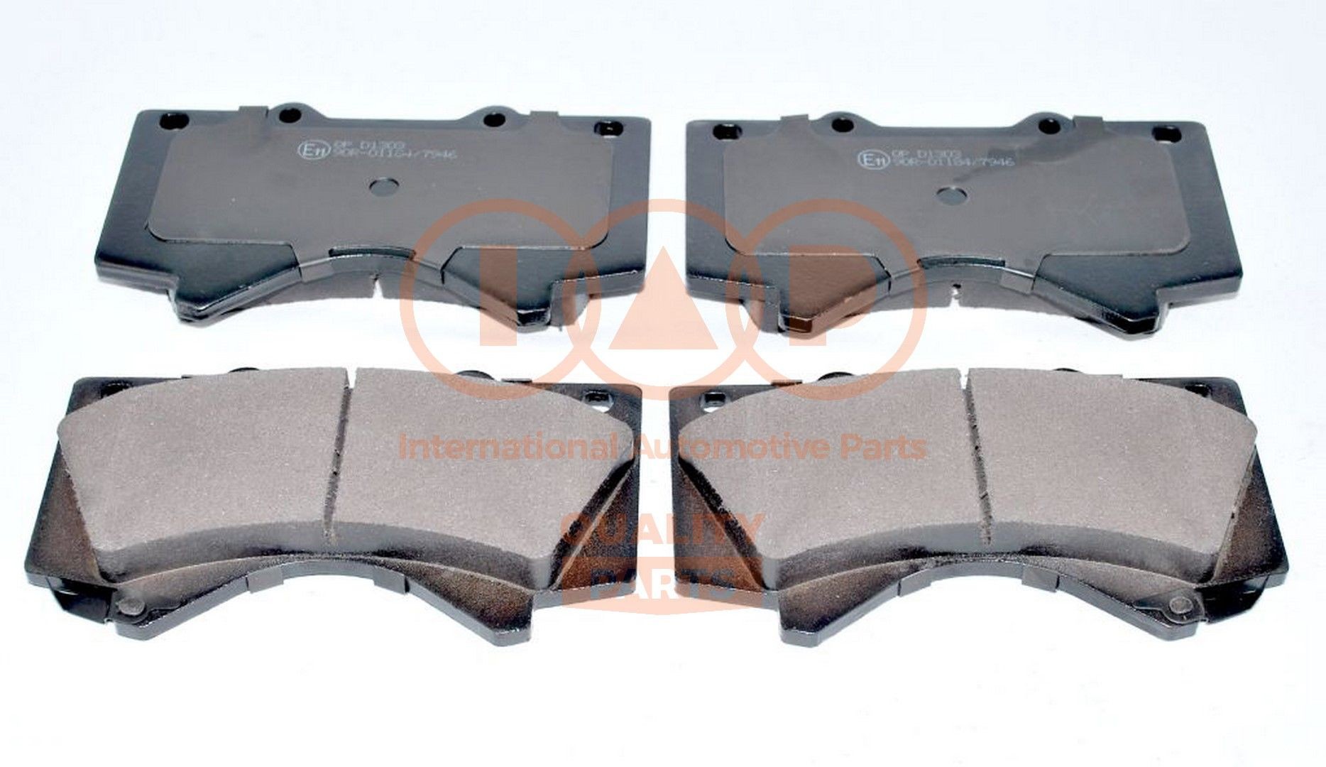 IAP QUALITY PARTS Front Axle Height 1: 83mm, Width 1: 143,6mm, Thickness 1: 17,9mm Brake pads 704-17210 buy