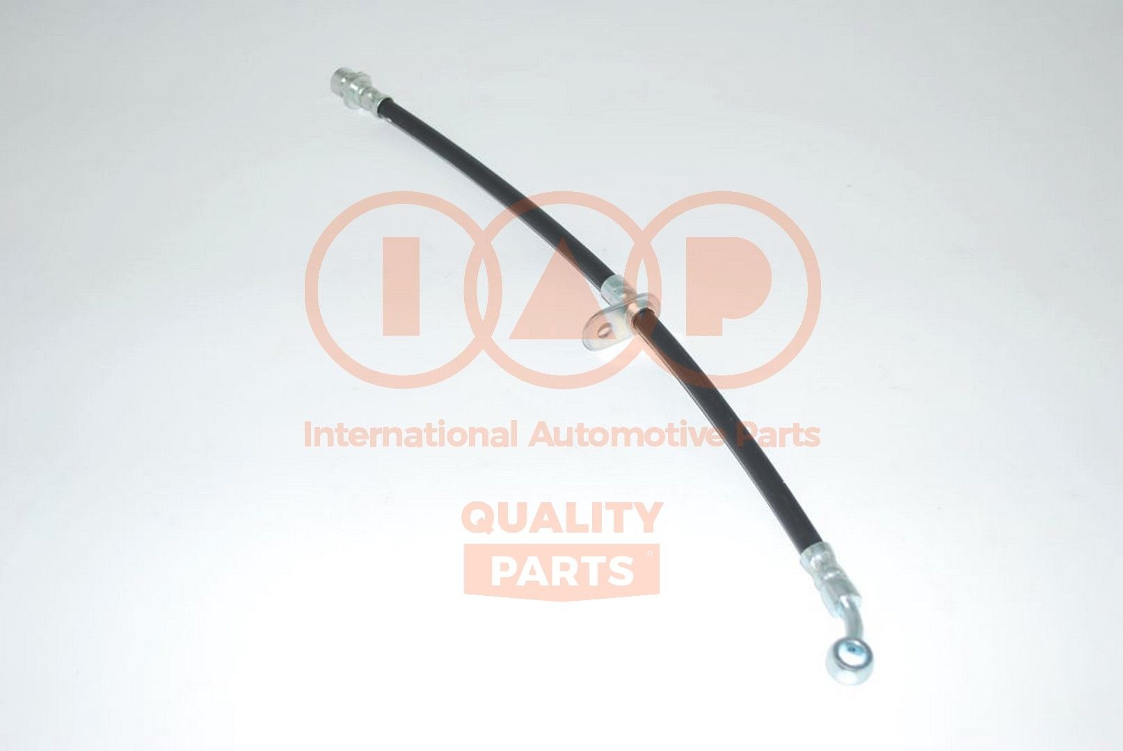IAP QUALITY PARTS Front Axle Left, 445 mm Length: 445mm, Internal Thread 1: M10X1mm Brake line 708-06061 buy