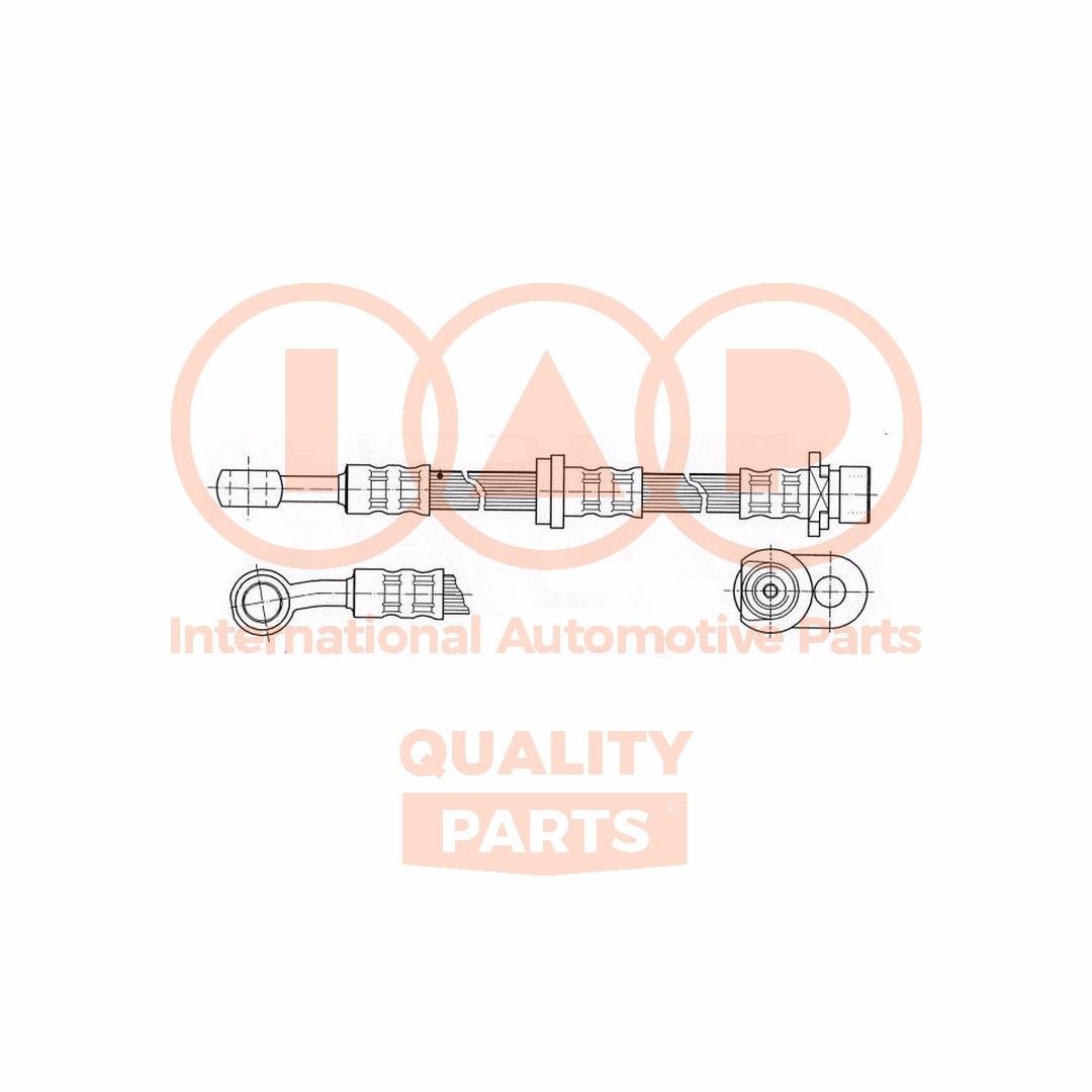 Great value for money - IAP QUALITY PARTS Brake hose 708-06070