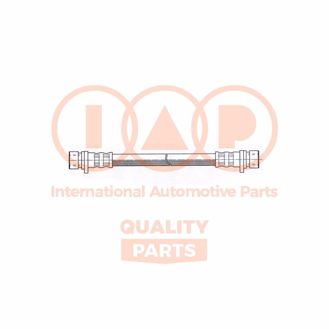 IAP QUALITY PARTS both sides, Rear, 405 mm Length: 405mm, Internal Thread 1: M10X1mm, Internal Thread 2: M10X1mm Brake line 708-06071 buy