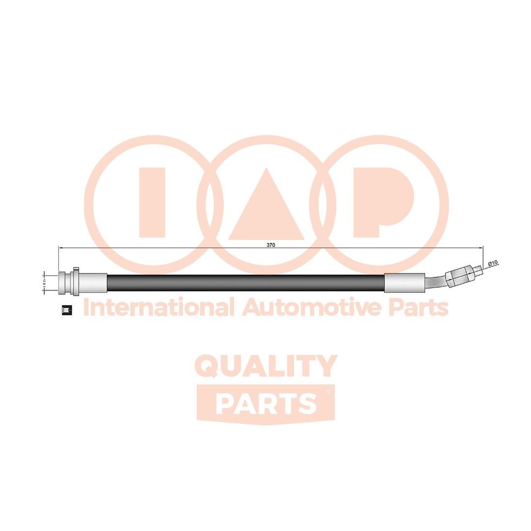 Great value for money - IAP QUALITY PARTS Brake hose 708-13141
