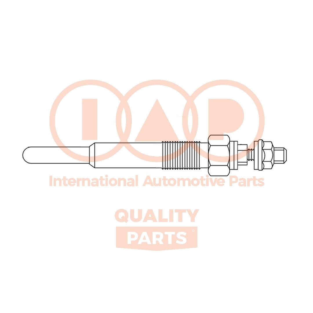 IAP QUALITY PARTS 810-07020 Brake disc 36710-29001