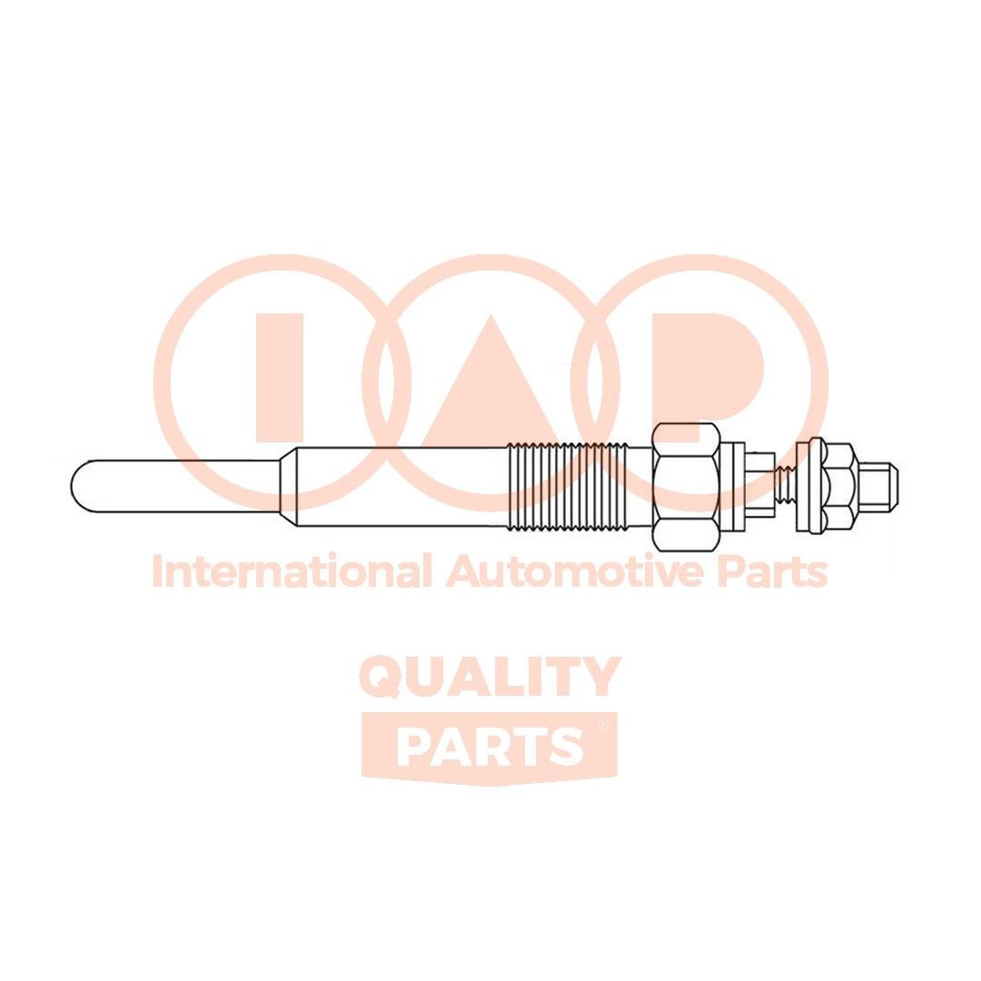 IAP QUALITY PARTS 810-09030 Brake disc 1214308