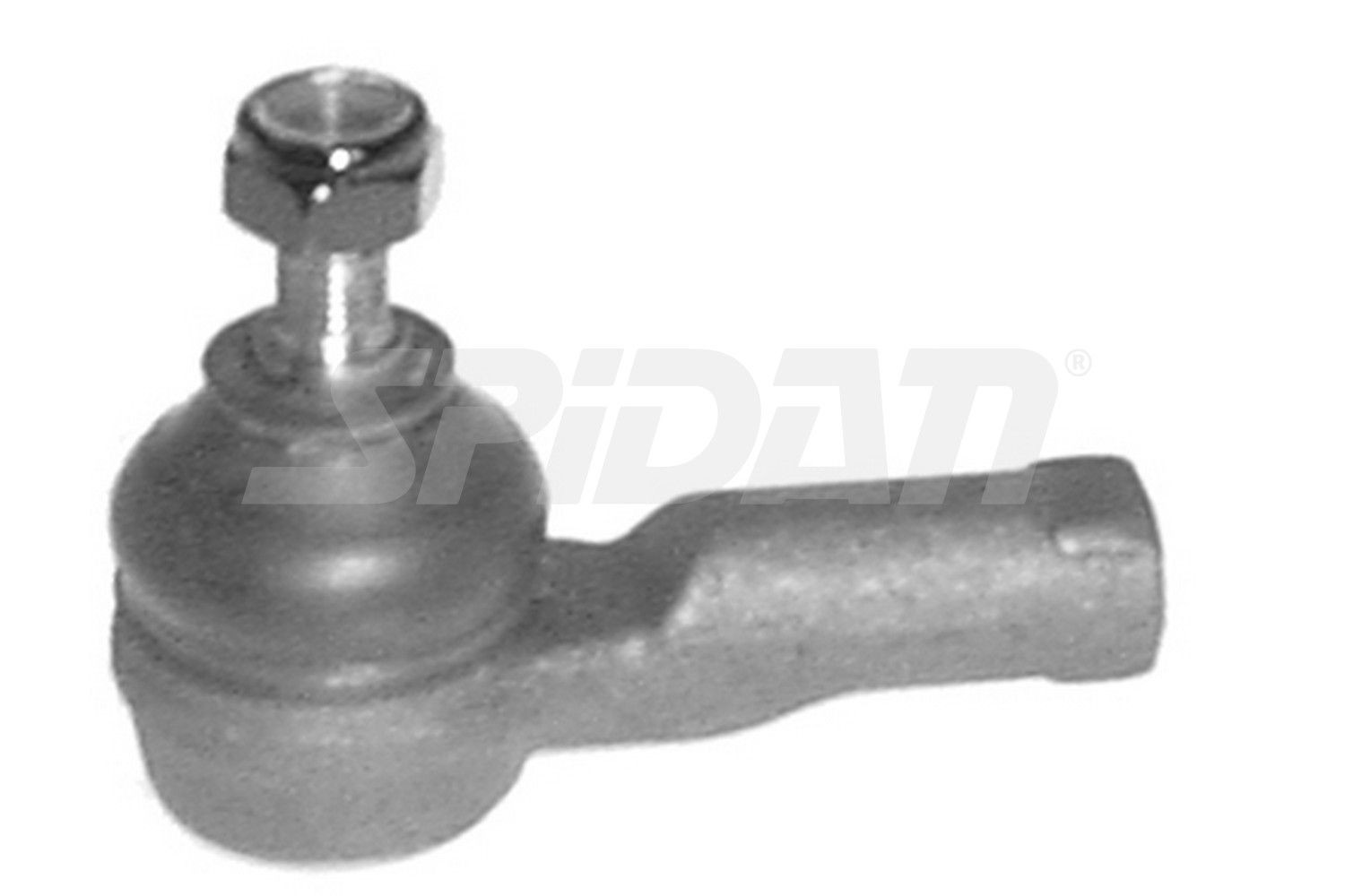 SPIDAN CHASSIS PARTS 44217 Track rod end Cone Size 13 mm, Front Axle