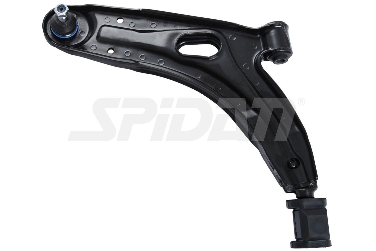 SPIDAN CHASSIS PARTS 44518 Suspension arm Front Axle Left, Control Arm, Sheet Steel, Cone Size: 12,2 mm, Push Rod