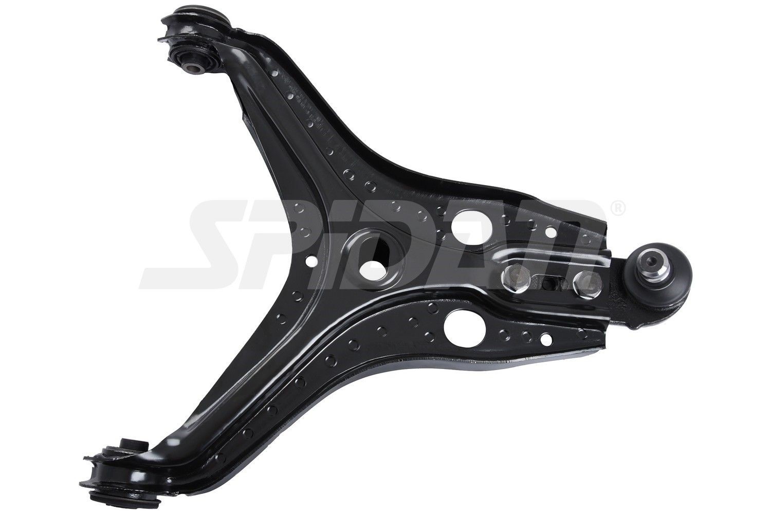 SPIDAN CHASSIS PARTS 45827 Suspension arm Front Axle Right, Control Arm, Sheet Steel, Cone Size: 19 mm, Push Rod
