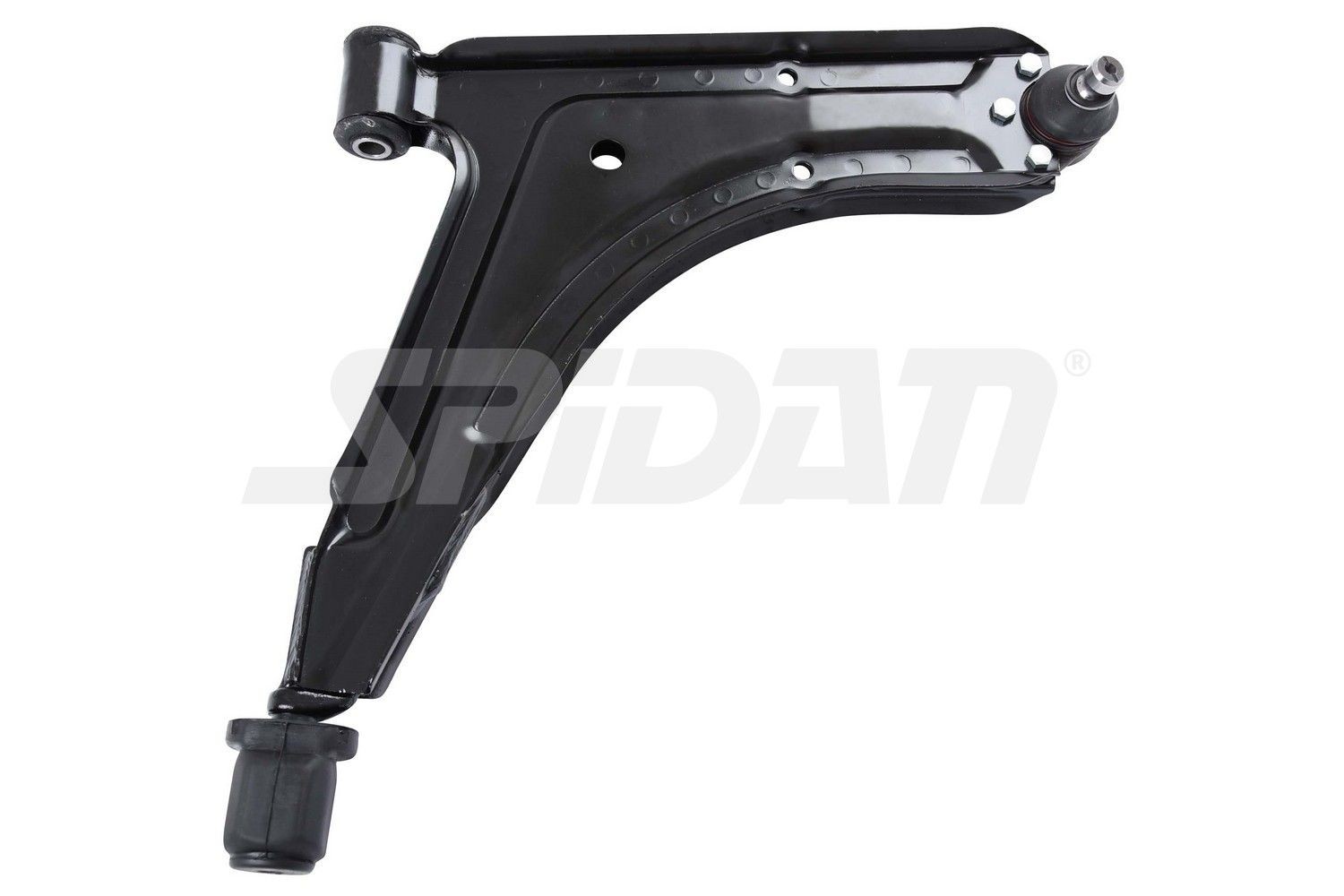 SPIDAN CHASSIS PARTS 45857 Suspension arm Front Axle Right, Control Arm, Sheet Steel, Cone Size: 17 mm, Push Rod