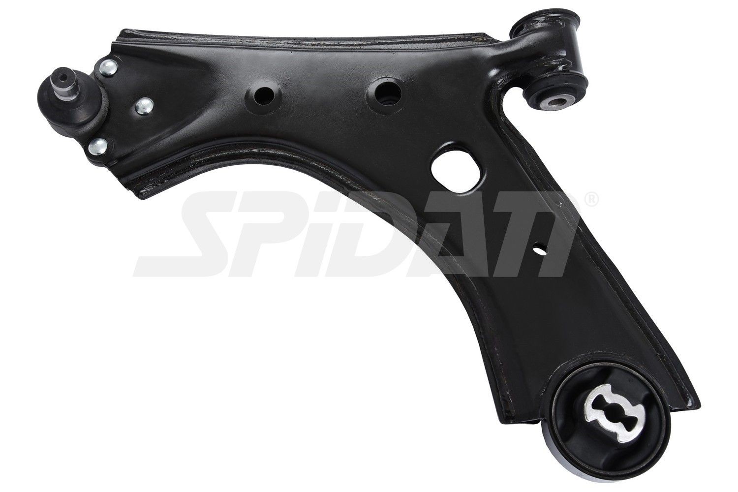 SPIDAN CHASSIS PARTS 50958 Suspension arm Lower, Front Axle Left, Control Arm, Sheet Steel, Cone Size: 18 mm, Push Rod