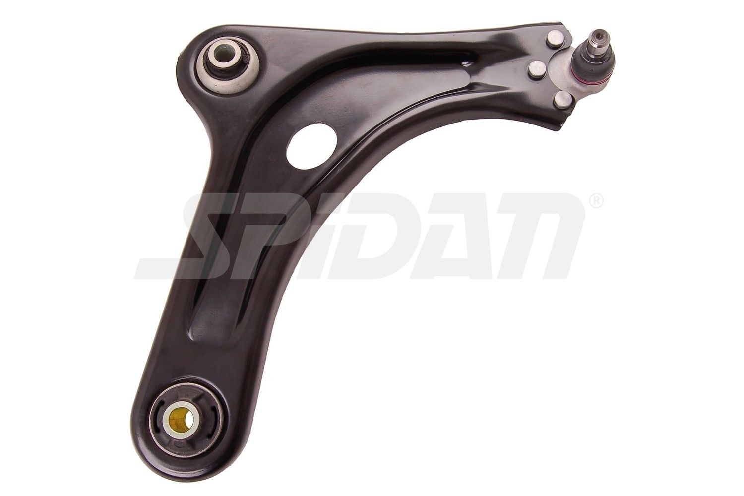 Track control arm SPIDAN CHASSIS PARTS Lower, Front Axle Right, Control Arm, Sheet Steel, Cone Size: 18 mm, Push Rod - 58297