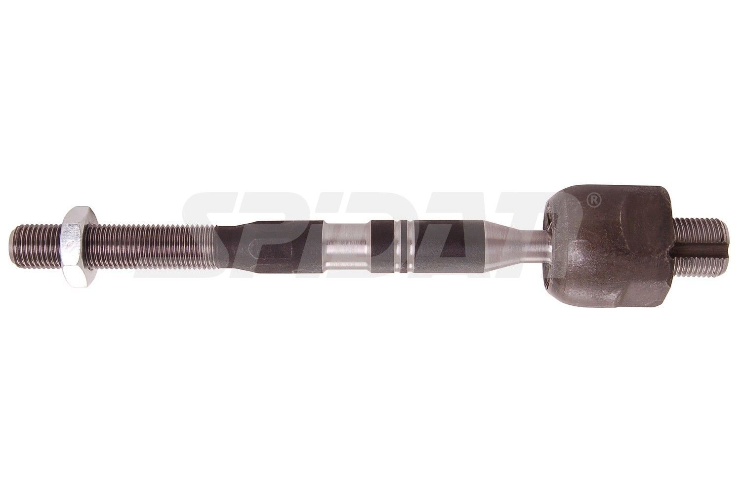 Inner tie rod end SPIDAN CHASSIS PARTS Front Axle, MM18X1,5R, 196 mm - 58528