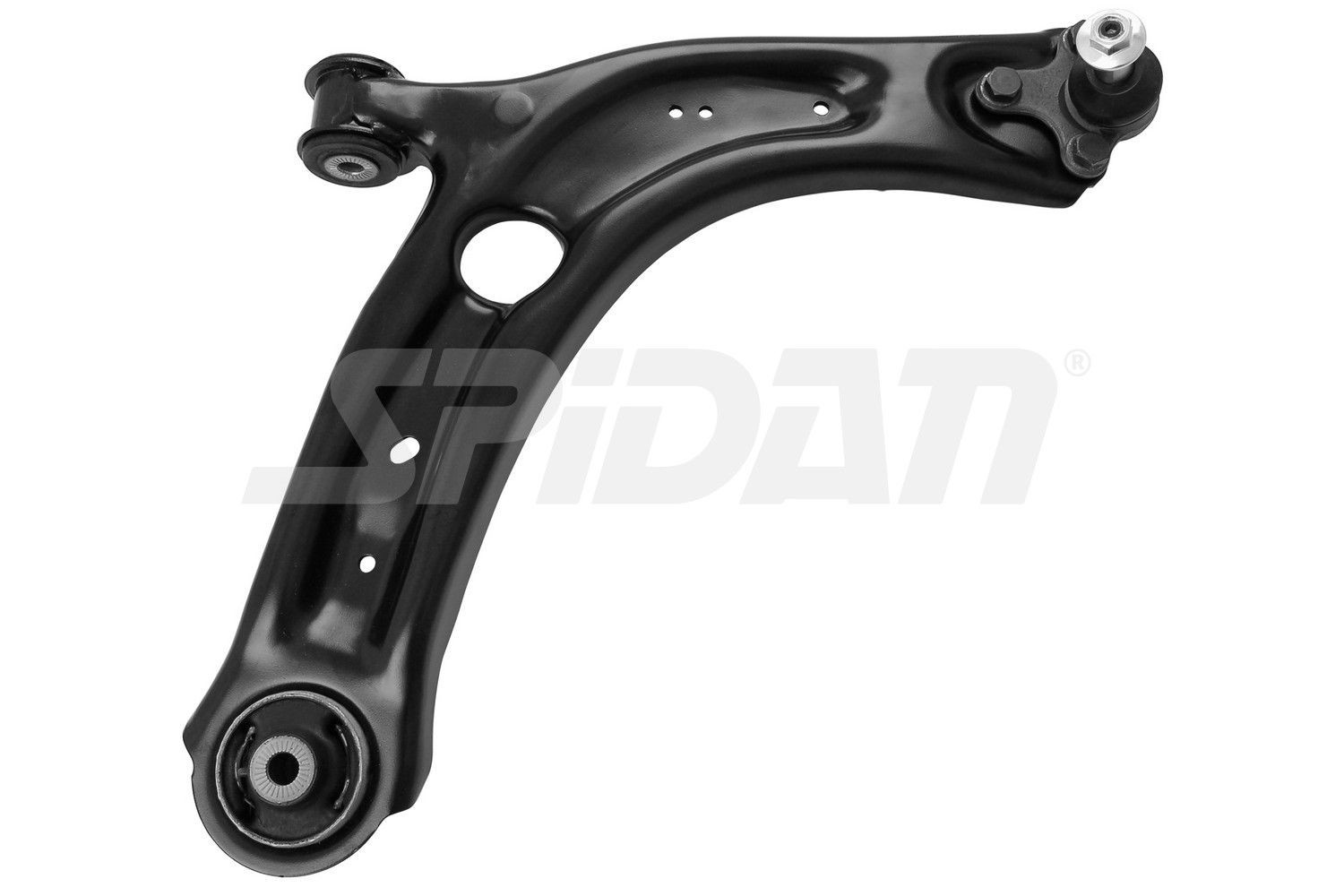 SPIDAN CHASSIS PARTS 58746 Suspension arm Lower, Front Axle Right, Control Arm, Sheet Steel, Cone Size: 15,2 mm, Push Rod
