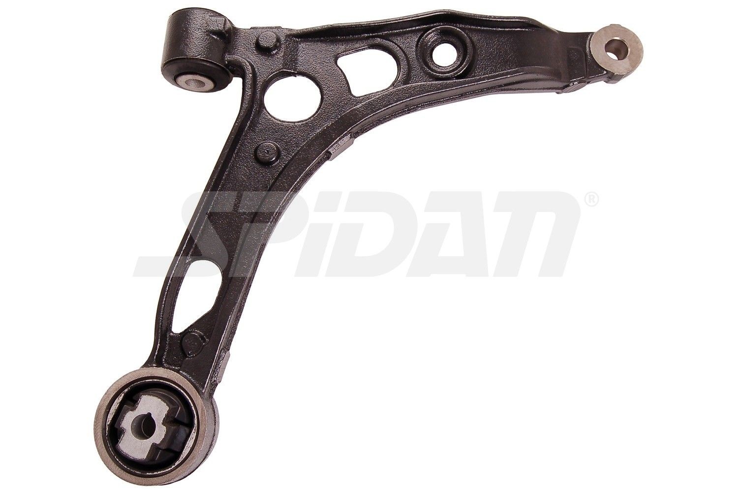 Suspension arm SPIDAN CHASSIS PARTS Lower, Front Axle Right, Control Arm, Steel, Cone Size: 23,6 mm, Push Rod - 59192