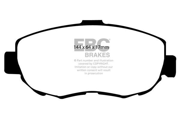 EBC Brakes DP21223 Brake pad set TOYOTA experience and price
