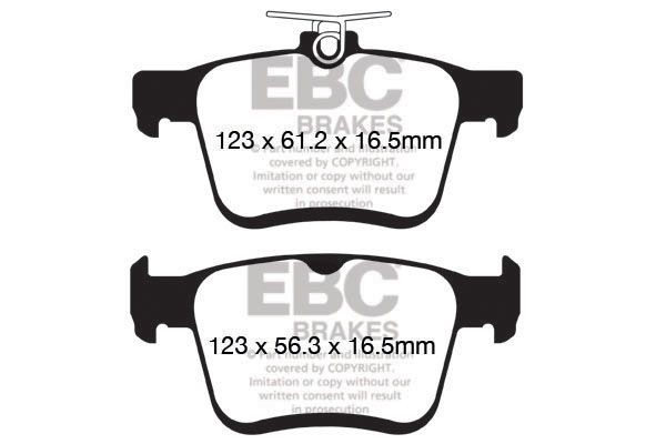 EBC Brakes DP42153R Brake pad set MITSUBISHI experience and price