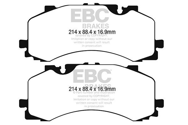 Great value for money - EBC Brakes Brake pad set DP42279R