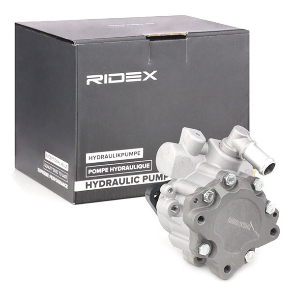 RIDEX 12H0188 Power steering pump Hydraulic, 127 bar, Vane Pump, Clockwise rotation