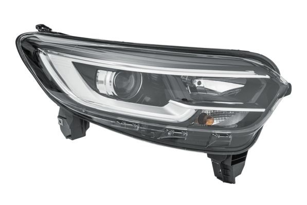 E1 4049 HELLA Right, PY21W, H7/H7, LED, LED, Halogen, with indicator, with high beam, with position light, with low beam, with daytime running light (LED), for right-hand traffic, without LED control unit for daytime running-/position ligh, with motor for headlamp levelling, with bulbs Left-hand/Right-hand Traffic: for right-hand traffic Front lights 1EL 011 770-161 buy