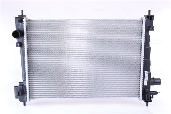NISSENS 630796 Engine radiator Aluminium, 520 x 368 x 16 mm, Brazed cooling fins