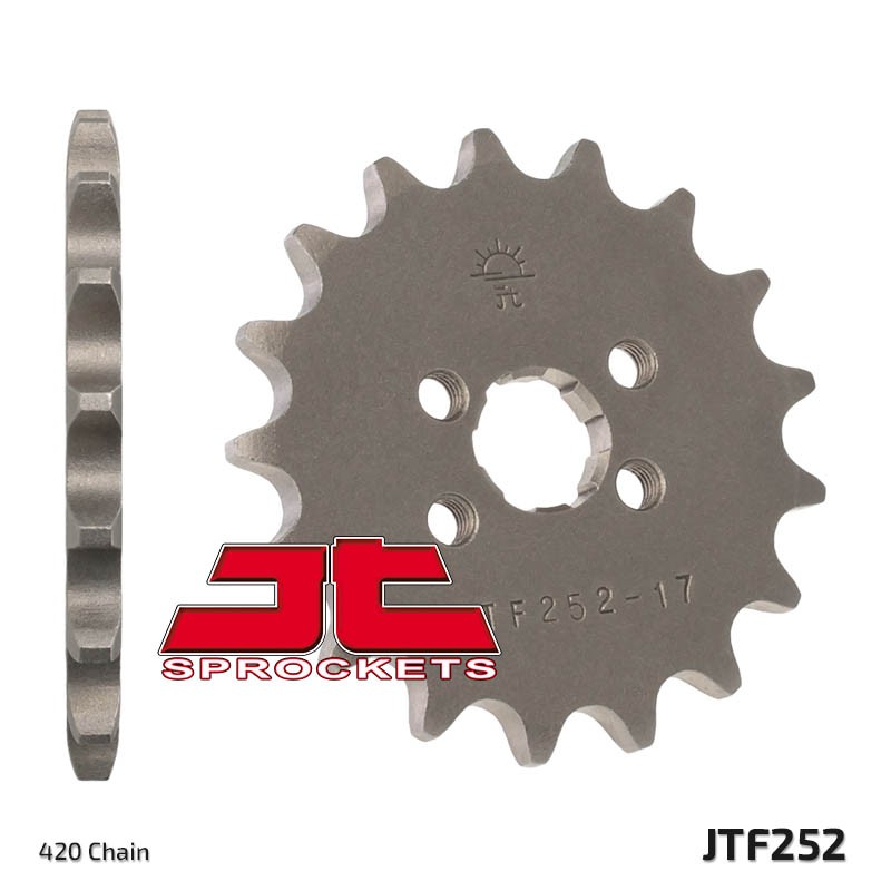 JTSPROCKETS JTF252.12 Chain Pinion Number of Teeth: 12