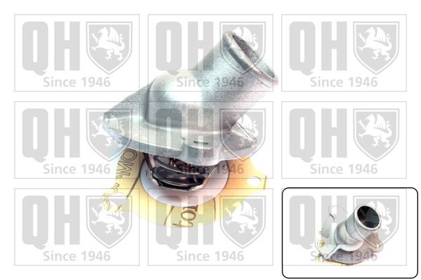 QUINTON HAZELL Opening Temperature: 87°C, with seal Thermostat, coolant QTH131K buy